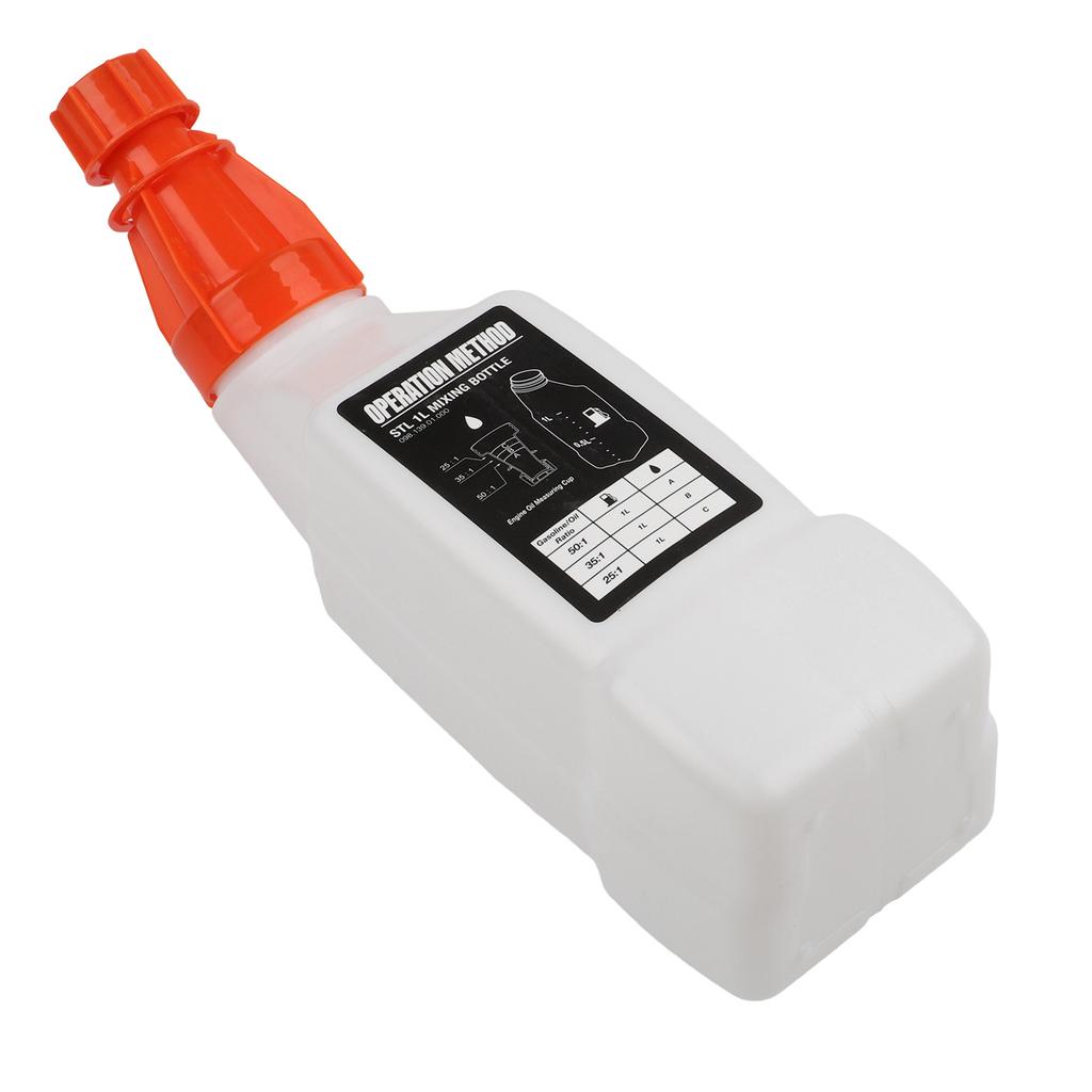 Chainsaws Fuel Mixing Bottle Easy Storage Essential Gardening Tool Secure Seal Cap Compatible With Garden Equipment
