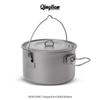 Titanium Hanging Pot Camping Outdoor Cooking Portable Foldable Lightweight Soup 2-3 Person