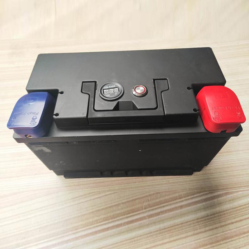 1PC Red and Blue Pull-up Battery Switch, Battery Battery Clip, Battery Power-off Protection Pile Head Quick Connection