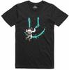 Astronaut Graffiti Spaceman Regular Fit Cotton T-Shirt