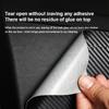 Leather Carbon Fibre Car Door Anti Kick Mats Threshold Strip Protector Trims Stickers For Ford Mustang 2015-2024 Accessories