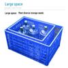 Heavy-Duty Rectangular Plastic Storage Crate