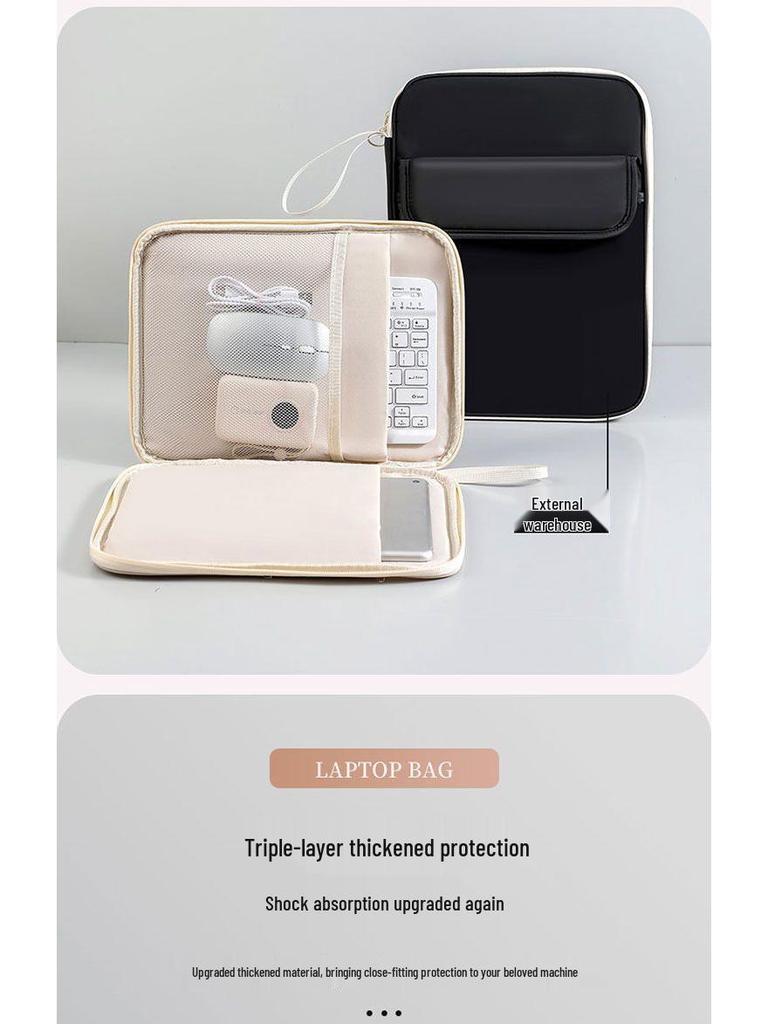 High-Value Waterproof & Drop-Proof Tablet and Laptop Handbag for Men and Women