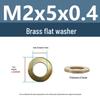 Yigu Durable Brass Flat Washers: M2-M12 Screws