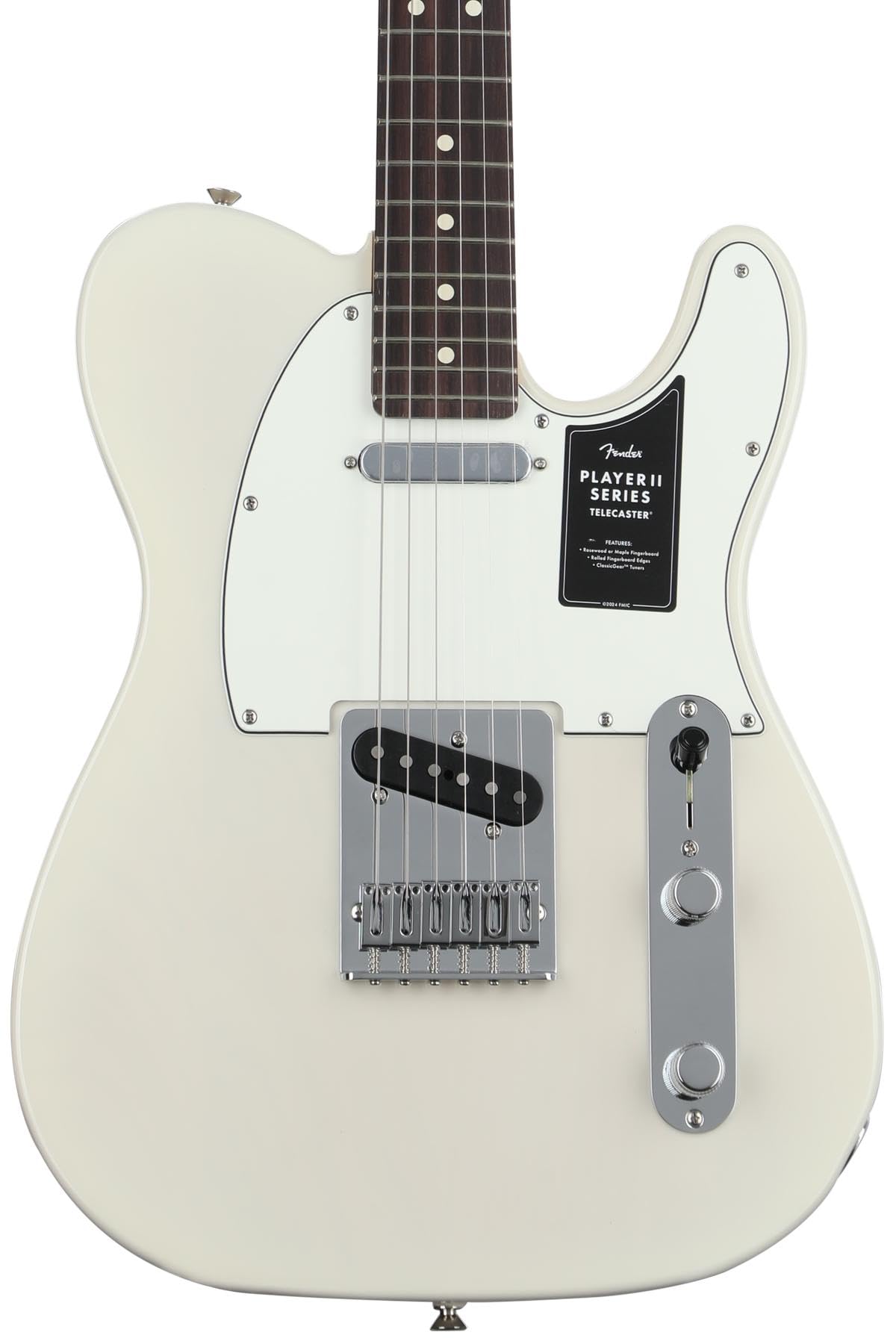 

II Telecaster Rosewood Fingerboard White Blonde Chambered Ash Fender Fender/плеєр