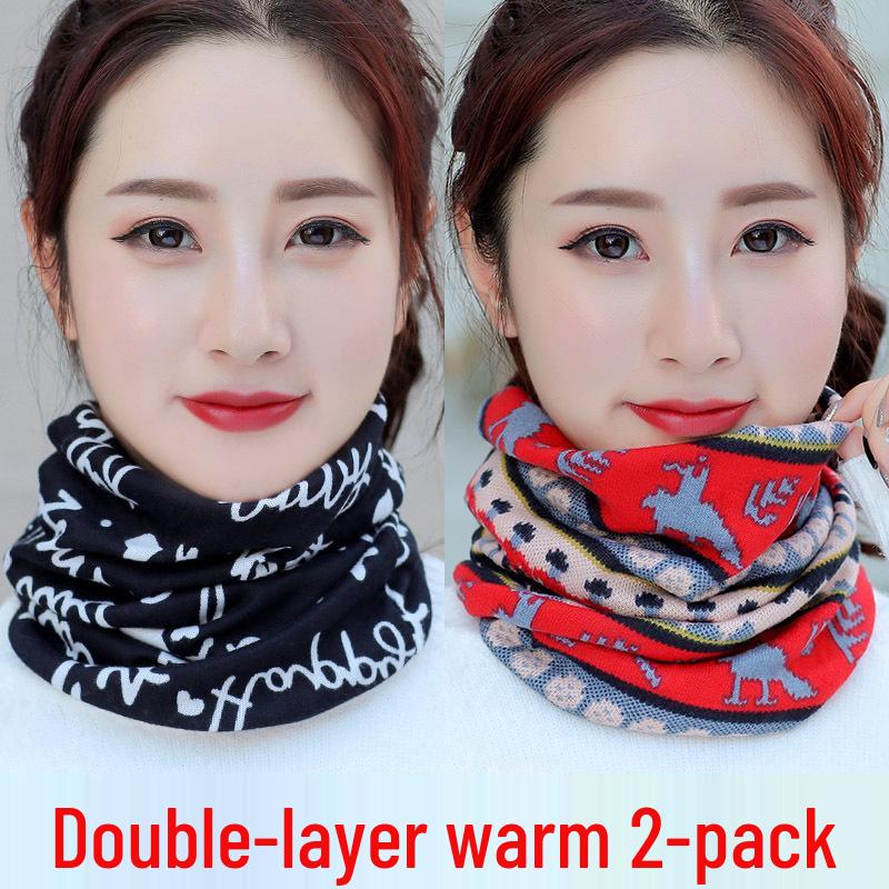 Men's Thermal Multifunctional Neck Gaiter: Windproof, Thickened Headscarf and Face Mask for Outdoor Cycling.