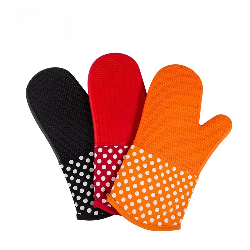 MDNG Thickened Silicone Heat Resistant Oven Glove