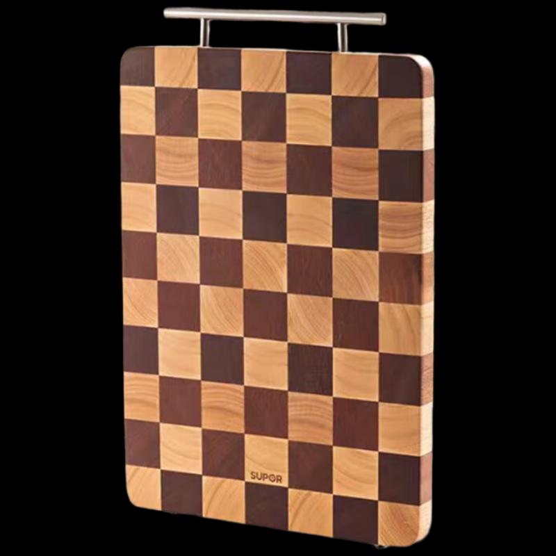 Supor Ebony Chessboard Pattern Antibacterial Chopping Board