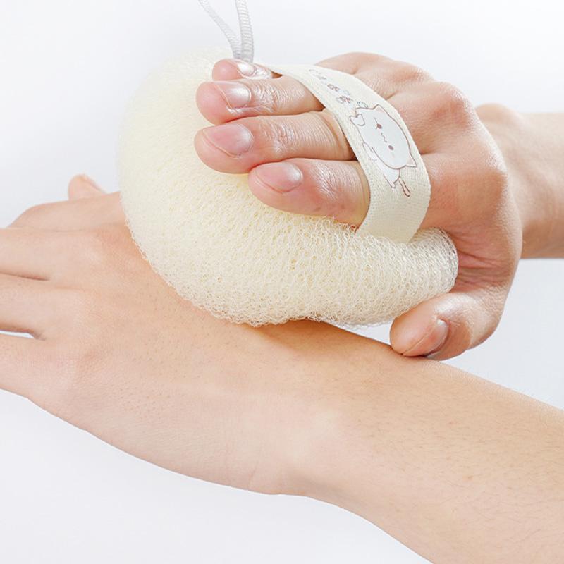 Japanese Bath Bubble Ball Sponge Exfoliate Scrubber Cleaning Foaming Body Wash Cleaner Sponge