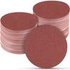 100Pcs 6 Inch Sanding Discs No Hole Hook and Loop, Dry Wet Sandpaper for Orbital Sander, Sanding Pads for Metal Car Wood