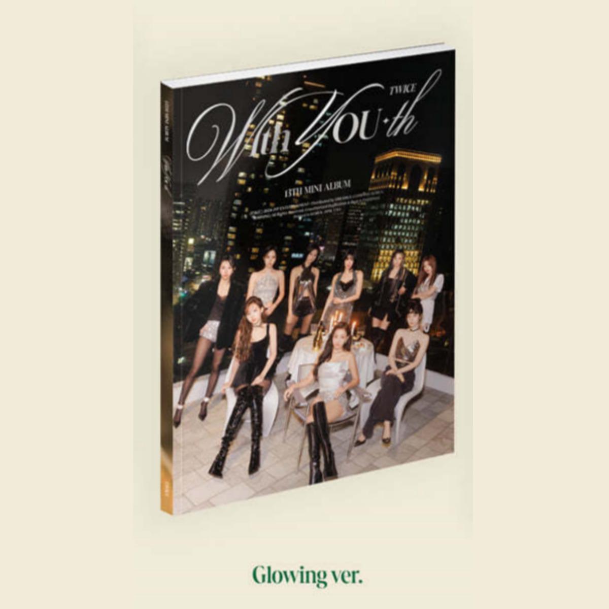 TWICE - With YOU-th / 13-й мини-альбом Glowing ver. (Black)