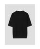 8seconds Fine Touch Cotton Collar Neck Short Sleeve Knit Black