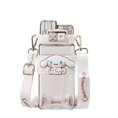 Kuromi Cinnamoroll Pochacco Pompompurin My Melody Water Bottle with Straw Water Bottle Clear Bottle Clear Bottle Transparent Kids Bottle Mug Bottle
