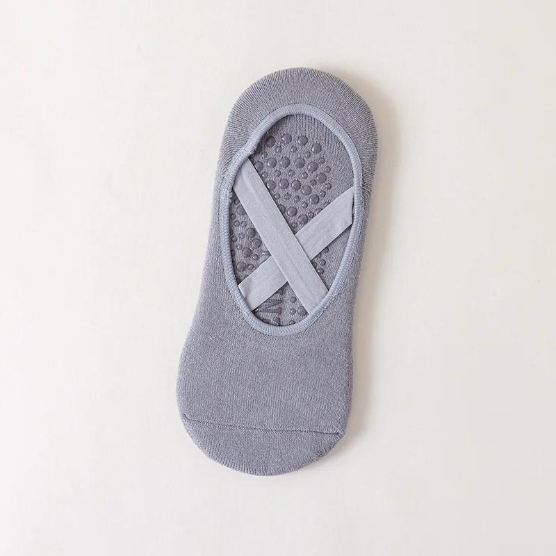 

1Pair Professional Yoga Socks Women Cotton Silicone Non-slip Pilates Grip Towel No-Show Barre Sock EUR 34-39 34-39