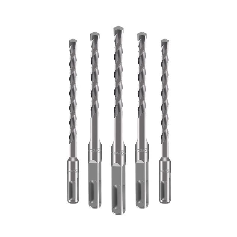 Tiangong Electric Rotary Hammer Drill, Square & Round Handle, for Concrete & Brick - 4 Pits & 2 Grooves.