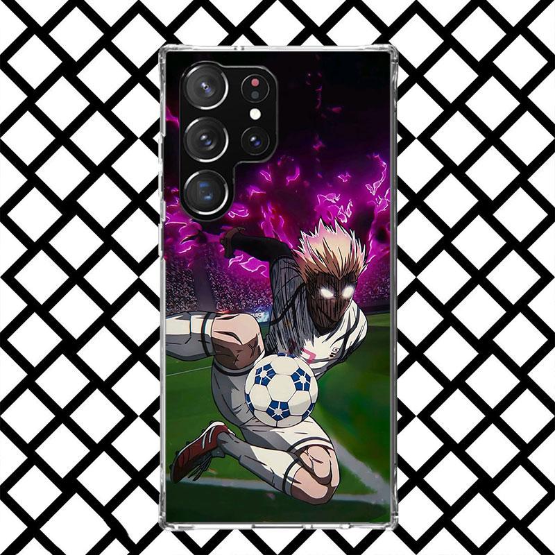 Blue Lock Shidou Ryusei Phone Case for Samsung Galaxy S26 S25 Edge S24 S23 Ultra S22 Plus S21 FE S20 + Soft Cover Print Fundas G