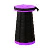 Yousheng Retractable Stool with Carrying Handle Portable Height Adjustable Lightweight Heavy Duty Outdoor Camping Picnic Fishing Telescoping Folding