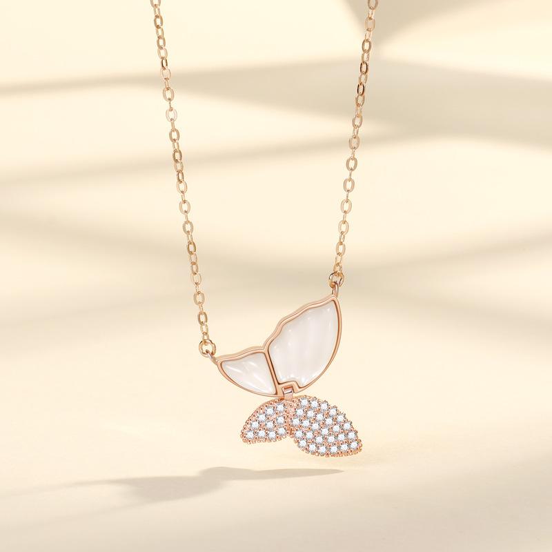 

Светлый дух бабочка любовь бабочка ожерелье женская мода легкий роскошный темперамент универсальный ожерелье подарок