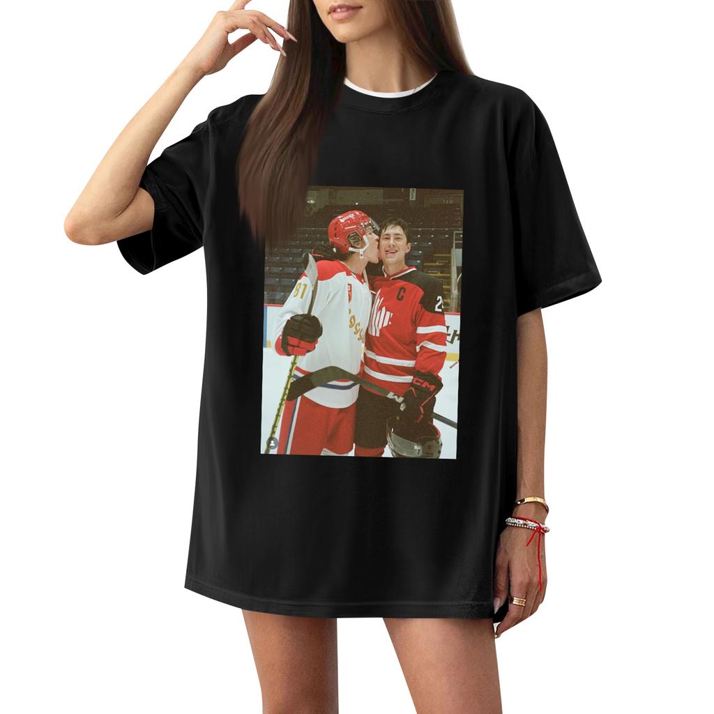 Women's Casual Letter Print Short-sleeved Top T-shirt