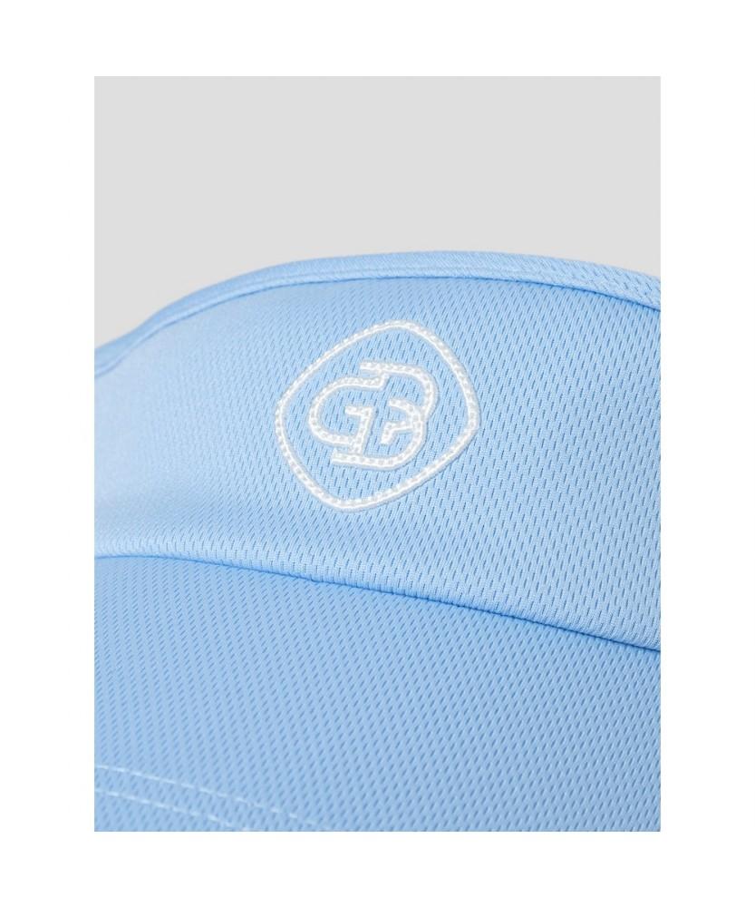 Binpolaegseseoli Women'S Ribbon Point Sun Visor Sky Blue