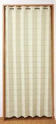 NEW Premium Flap Curtain 98cm Wide X 200cm Room (High-Density Fabric), Long, Beige, Divider, Kp2006-01