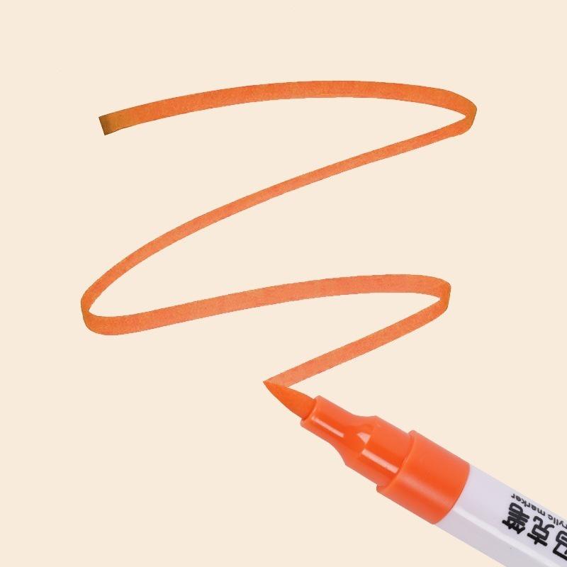 Double-Ended Layerable Acrylic Marker Pens with Soft Tips for Elementary Art Students