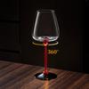 Ergonomic Holder Rotating Glass Wine Glasses 500ml Wine Decanter Glass Cup  Cocktails