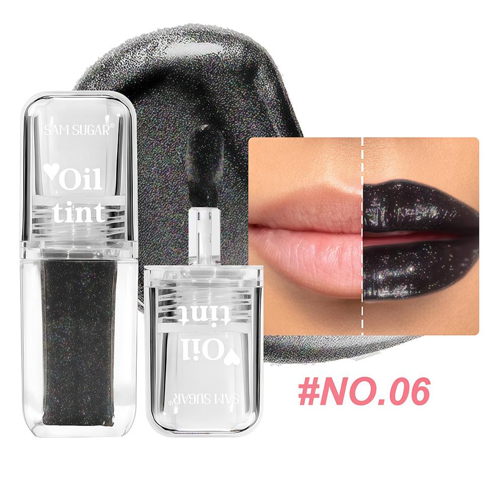 

4 Кольори Прозора Тепла Зміна Перламутрова Олія для Губ Зволожуючий Поживний Блиск для Губ Освітлює Зморшки на Губах Наповнює Губи Мед