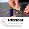 Sewing Ruler Plastic Transparent Multifunction French Curve Ruler Apparel Sample Making Cutting Ruler Sleeve Curve Ruler Measure