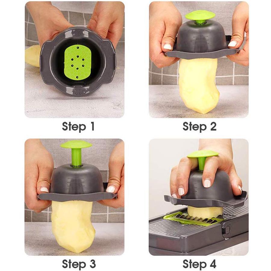 Multi-Function Vegetable Cutter and Grater for Home