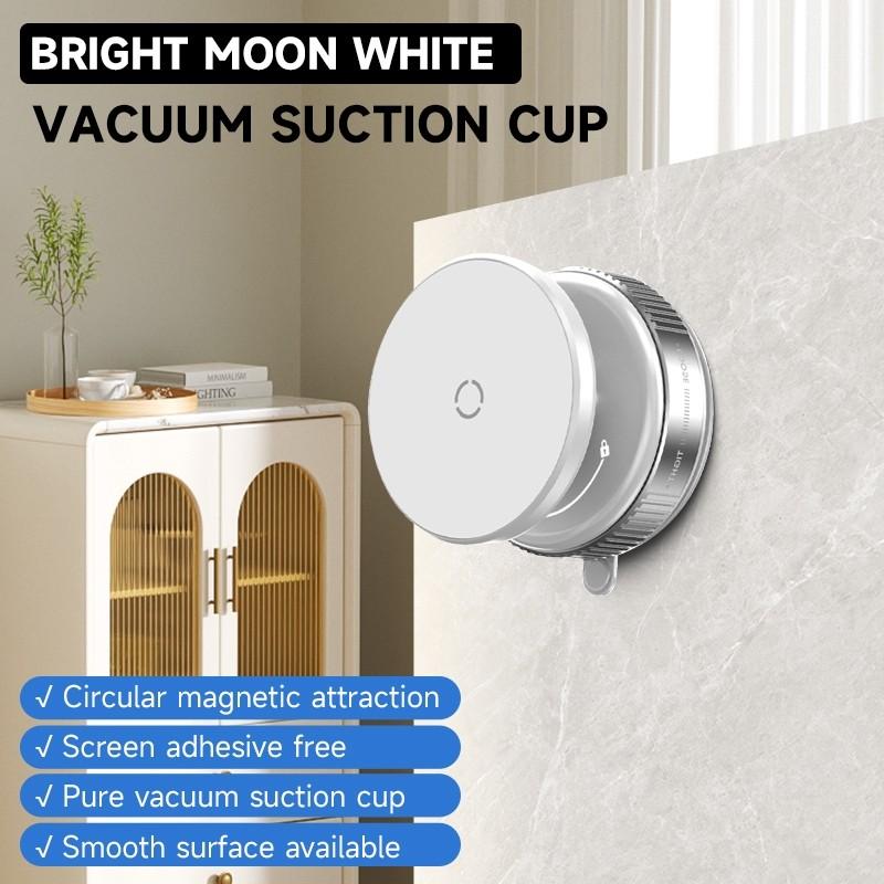 360° Drehbarer Vakuum-Saugfuß Handy Feste Halterung Ständer Stark Magnetisch Haushalt Handyhalter