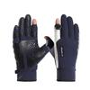 Outdoor Cycling Gloves for Men In Autumn and Winter Sports Waterproof Cold-proof Windproof Plus Velvet Thickened Touch Screen Warm Gloves