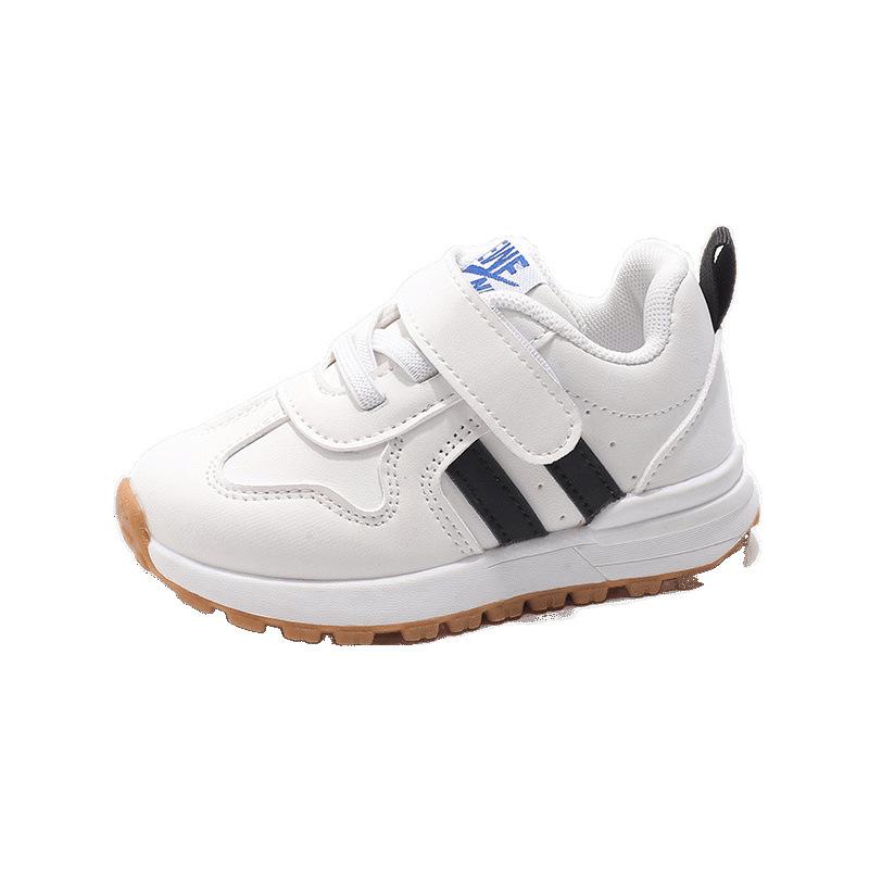 Baby sports shoes spring and autumn boys and girls shoes soft sole non-slip tide shoes Forrest Gump shoes versatile little white shoes