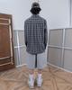 The Museum Visitor Stitch Bermuda Sweat Pants (Melange Grey)