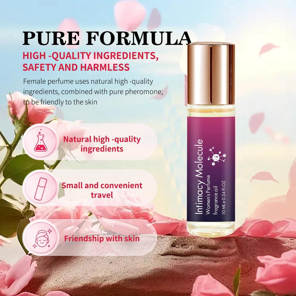 Roller Perfume Oil Is Fresh, Long-lasting, And Elegant. It Is A Date Perfume For Couples. The Ingredients Are Mild And Not Pungent.10ML