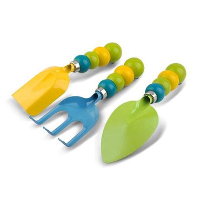 Children's Garden Tool Set Beach Sandplay Tool Loose Soil Planting Cute Handle Safe Birthday Gift Unisex Suitable For Toddlers, Boys And Girls