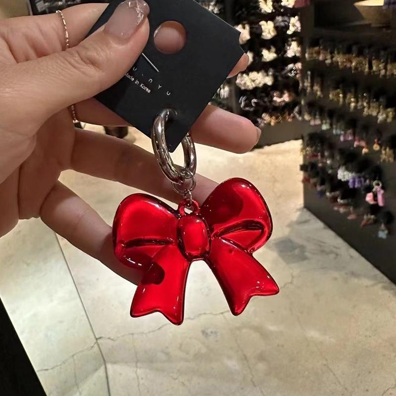 Yogodlns Niedliche Schleife Mini Rucksack Hängende Handtaschenanhänger Taschenanhänger Taschen Zubehör