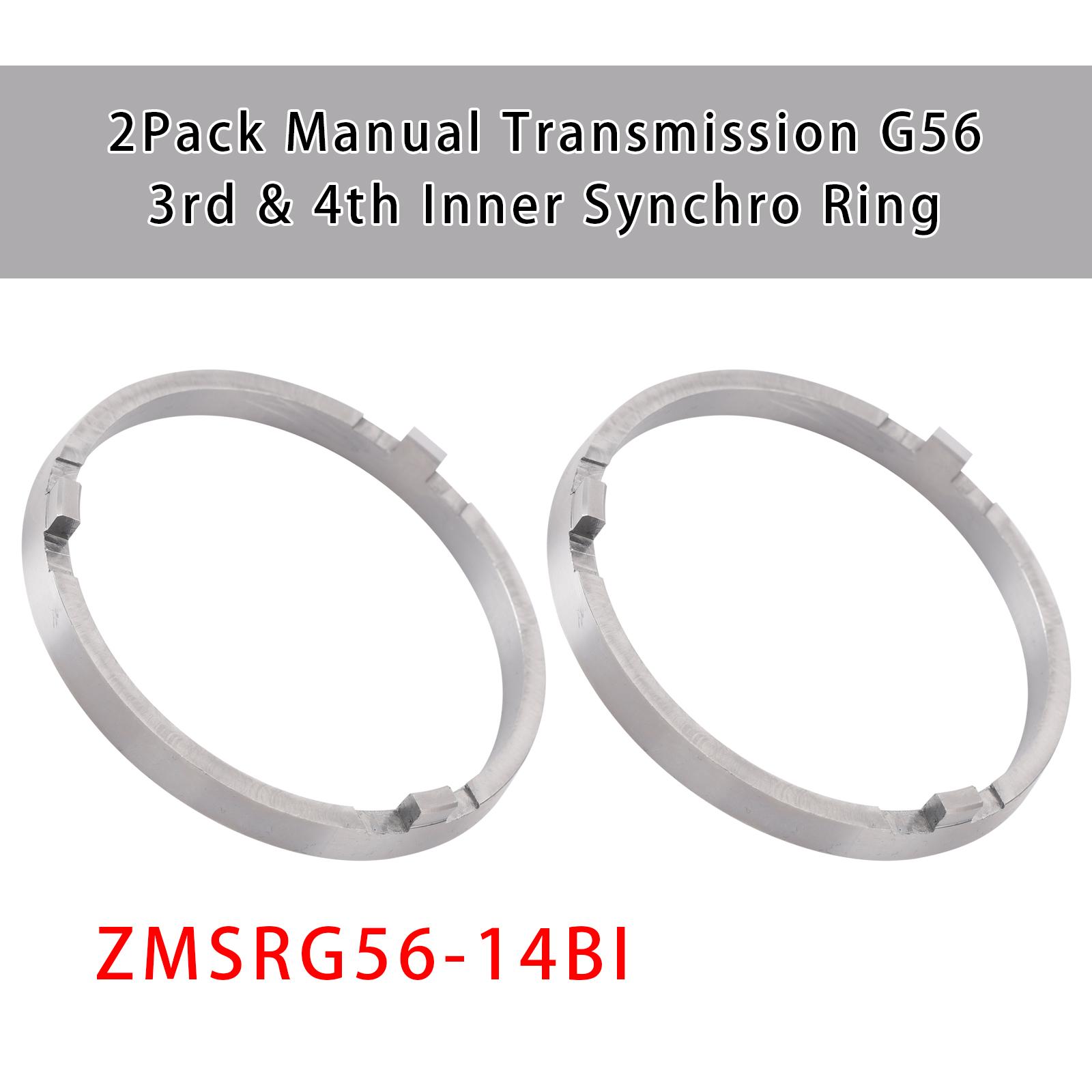 2Pack Manual Transmission G56 3Rd & 4Th Inner Synchro Ring