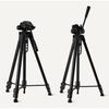 1.7m Cross DSLR Camera & Phone Tripod with Bluetooth for Live Broadcast & Photography.