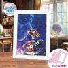 Tenyo [Made In Japan] 266-Piece Stained Art Gyutto Series Jigsaw Puzzle Disney Wall E's Wish (18.2x25.7cm) DSG-266-987 Includes Frame, Stand, Bar,