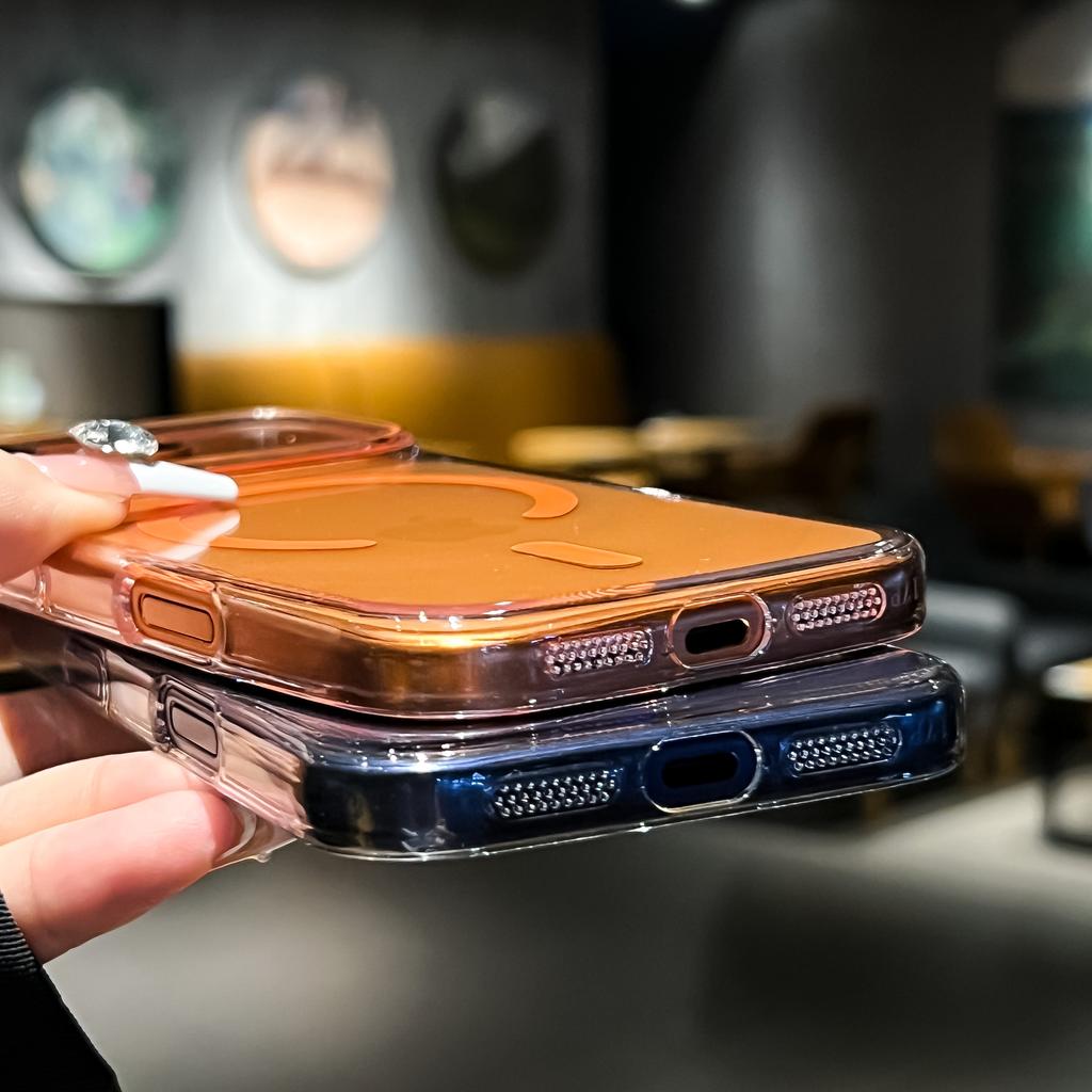 For iPhone 17 Pro Max Case Compatible with MagSafe Ultra Thin Clear PC Phone Back Cover