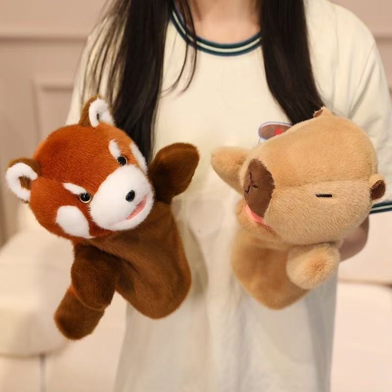 25cm New Simulation Puzzle Funny Animal Figurine Stuffed Plush Toy Cartoon Anime Cute Children's Birthday Gift Fun Doll