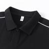 Heren Vintage Gestreept Kortemouw Polo Shirt, Zomer 2025, Trendy Los Overslag T-shirt