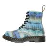 Dr. Martens 1460 Pascal Bottes en Cuir à Lacets Bleu Tie Dye Été (Aux femmes) Baskets pour femmes 27242400
