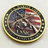 25th Anniversary USMC Sniper Gold-Plated Colorized Commemorative Medal Coin