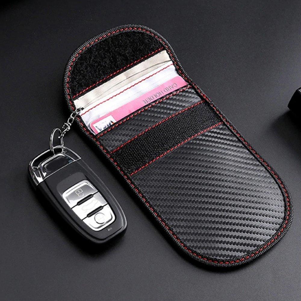 Vertical Case Faraday Cage for Keys, Payment Cards, Smartphones