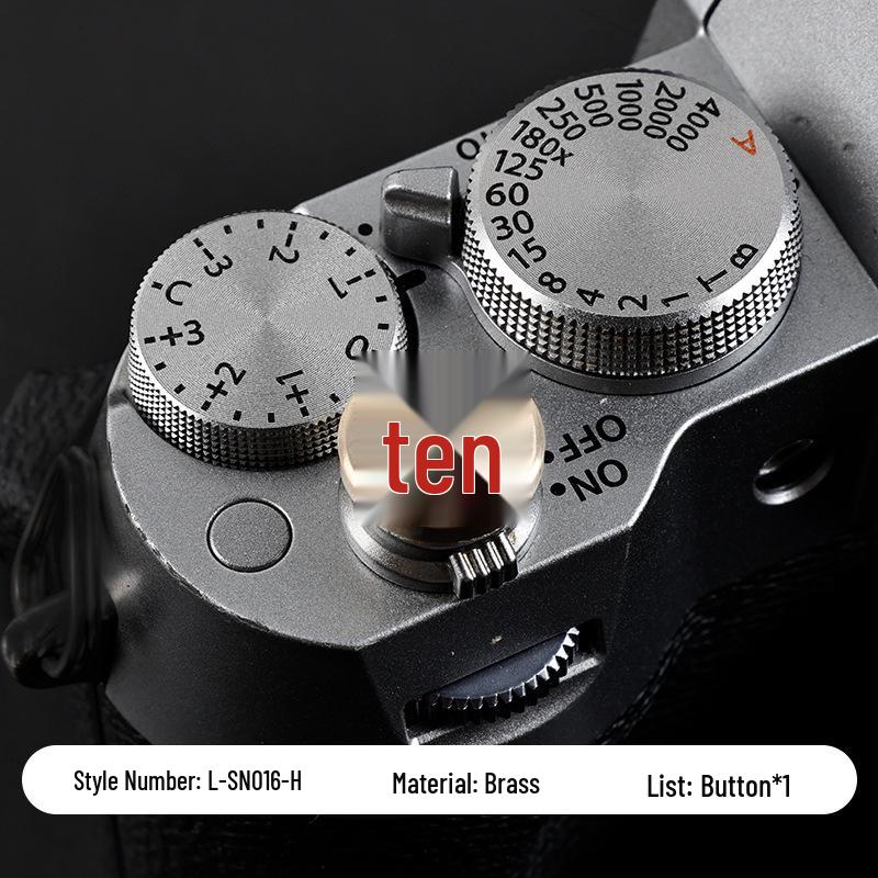 Tappi per Pulsante di Scatto Fotocamera Compatibili Fujifilm XT e Nikon ZF