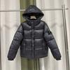 Mens Hooded Quilted Short Puffer Jacket Streetwear Casual Winter Warm Coat