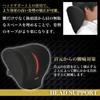 FAHRFIT Car Cushion for and Memory Foam Lumbar Polyurethane Black Waist, Head, Posture, Support, Foam,