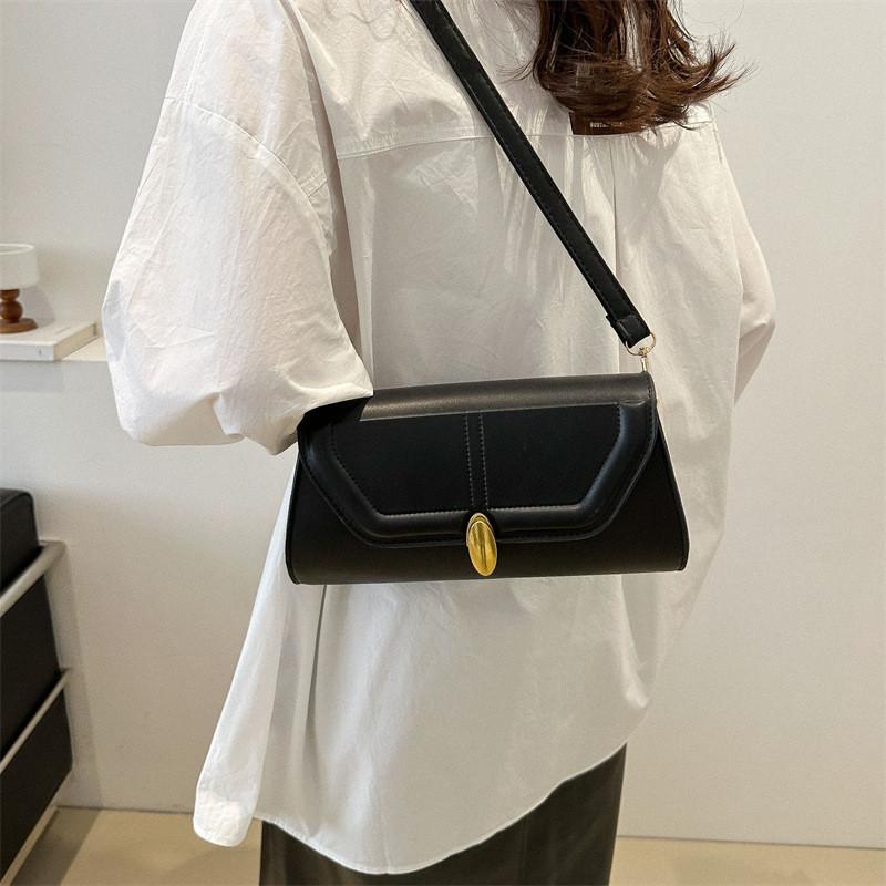 Stylish Street Fashion Small Square Bag With Synthetic Leather Lining